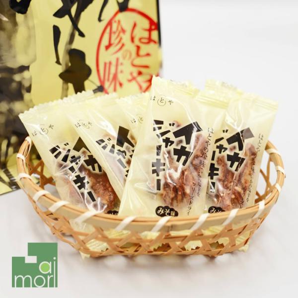 はとやの珍味 イカジャーキー (みそ味) 6袋入 いかの塩辛 フリーズドライ 酒のおつまみ 肴 お茶請け
