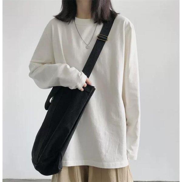 Tシャツ レディース 長袖 無地 着痩せ 薄手裏起毛 シンプル ス カットソー 早秋 インナー