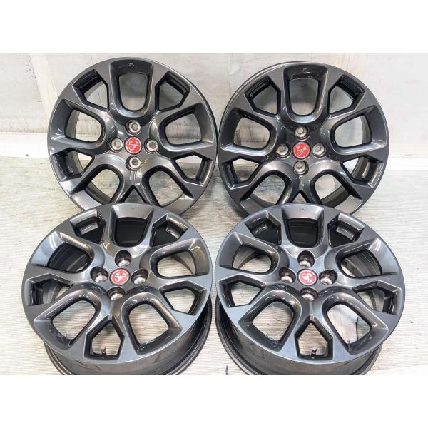 中古ホイール 4本 　 フィアット　アバルト　124スパイダー 17x7.0 45 100-4穴 中古アルミホイール
