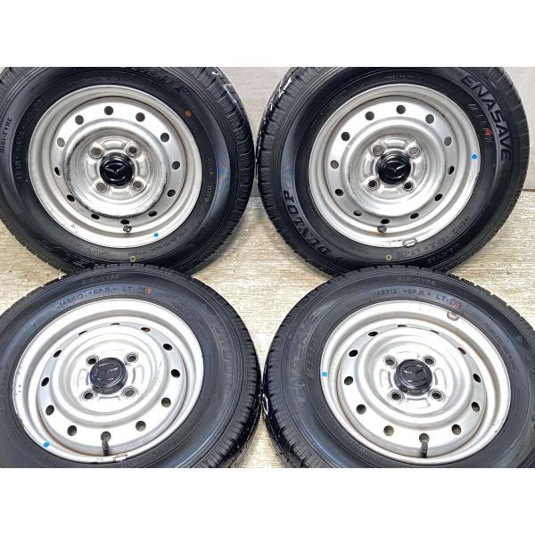DUNLOP 中古タイヤ サマータイヤ ホイールセット 4本セット
