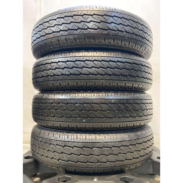❶中古ブリヂストン　Ｋ３７０　１４５／８０Ｒ１２ＬＴ　軽バン用サマータイヤ４本セット BRIDGESTONE（ブリヂストン） 4本セット 145/80R12 タイヤ サマー