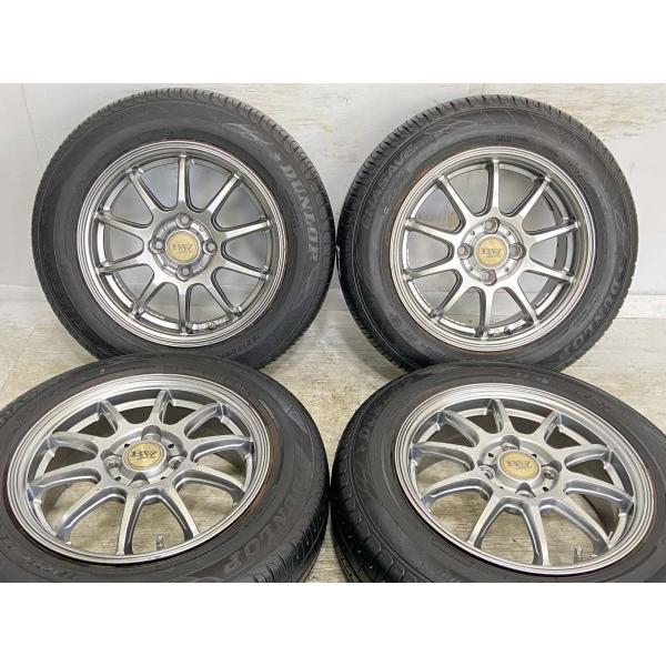 DUNLOP（ダンロップ） 中古タイヤ サマータイヤ ホイールセット 4本