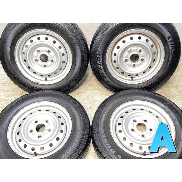 期 2024年製 ダンロップ 中古サマータイヤ 165/65R14 4本セット DUNLOP（ダンロップ） 中古タイヤ サマータイヤ ホイールセット 4本