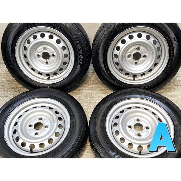 DUNLOP（ダンロップ） 中古タイヤ サマータイヤ ホイールセット 4本