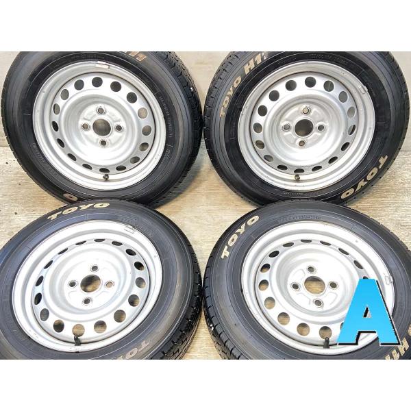 【中古夏タイヤ】155/80R14ホイールなし 4本セット ヨコハマタイヤ 中古タイヤ サマータイヤ ホイールセット 4本