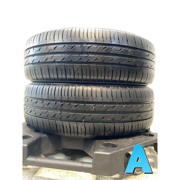 中古タイヤ サマータイヤ 2本セット 165/55R15 イエローハット ECOFINE