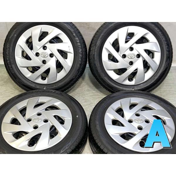 ダンロップタイヤ175/65R15スチールホイール付き中古品 DUNLOP（ダンロップ） 中古タイヤ サマータイヤ ホイールセット 4本
