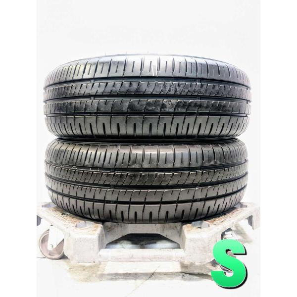中古タイヤ2本セット！185/60R15 DL EC204 2025年製造① DUNLOP（ダンロップ） 中古タイヤ サマータイヤ 2本セット 185/60R15