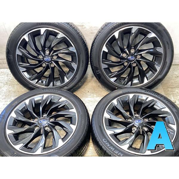 スバル 純正 205/50R17 タイヤ アルミホイール4本セット スバル 純正 205/50R17 タイヤ アルミホイール4本セット スバル