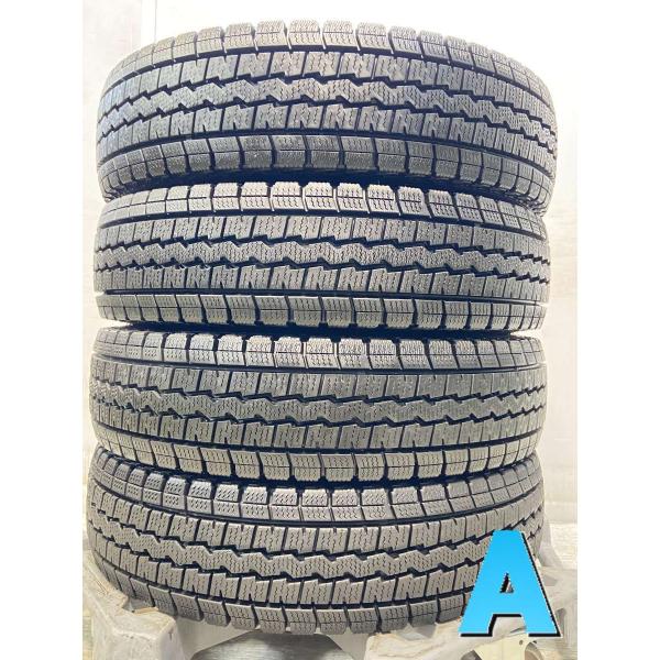 DUNLOP 中古タイヤ スタッドレスタイヤ 4本セット 145/80R12 80