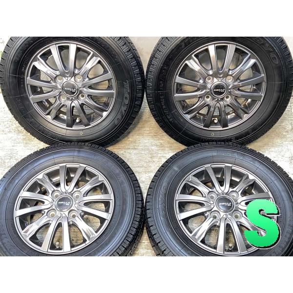 送料無料 トーヨー 145/80R12 LT 中古 冬タイヤ スタッドレス 2 TOYO TIRES（トーヨータイヤ） 中古タイヤ スタッドレスタイヤ