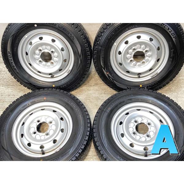 DUNLOP 中古タイヤ スタッドレスタイヤ ホイールセット 4本
