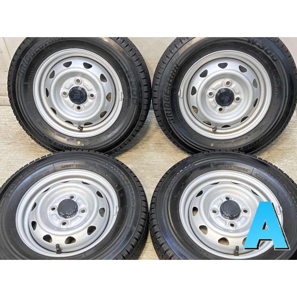 BRIDGESTONE 中古タイヤ スタッドレスタイヤ ホイールセット 4本セット