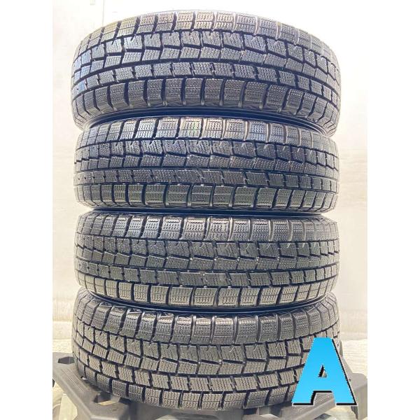 ダンロップWM01スタッドレス155/65R13 バリ山？☆ブリヂストン製アルミ