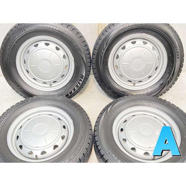 BRIDGESTONE 中古タイヤ スタッドレスタイヤ ホイールセット 4本セット