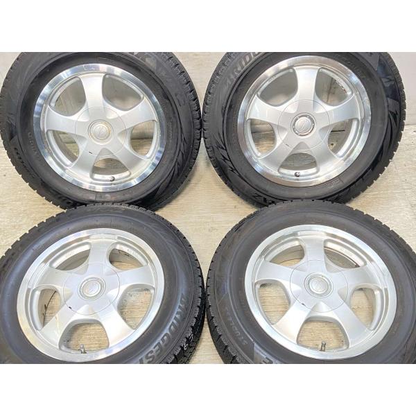 BRIDGESTONE 中古タイヤ スタッドレスタイヤ ホイールセット 4本