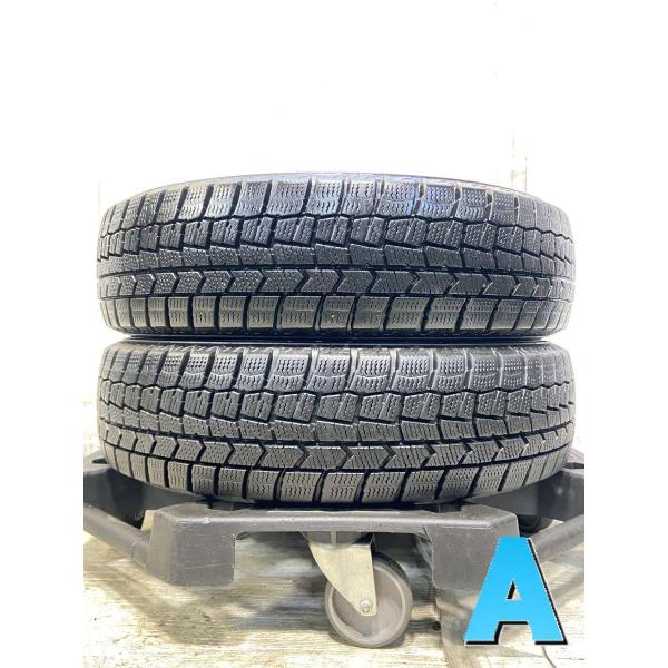 DUNLOP（ダンロップ） 中古タイヤ スタッドレスタイヤ 2本セット 155