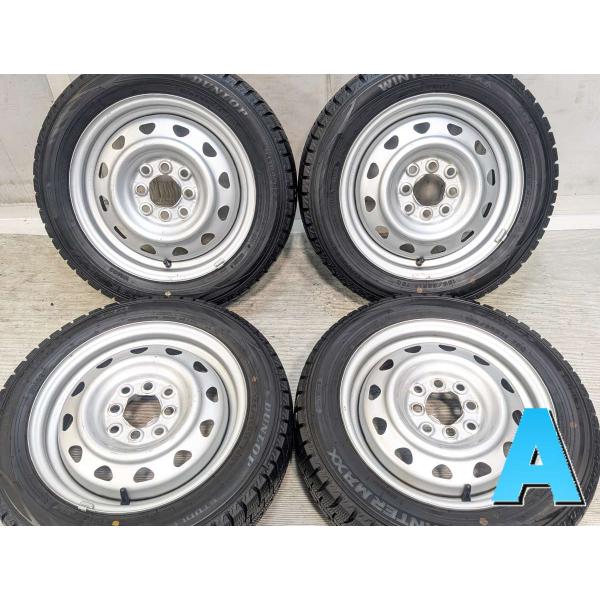 DUNLOP 14インチスタッドレスタイヤ・ホイールセット DUNLOP（ダンロップ） 中古タイヤ スタッドレスタイヤ ホイールセット