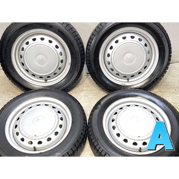bridge stone ホイール&スタッドレス4本セット使用品 BRIDGESTONE（ブリヂストン） 中古タイヤ スタッドレスタイヤ ホイール
