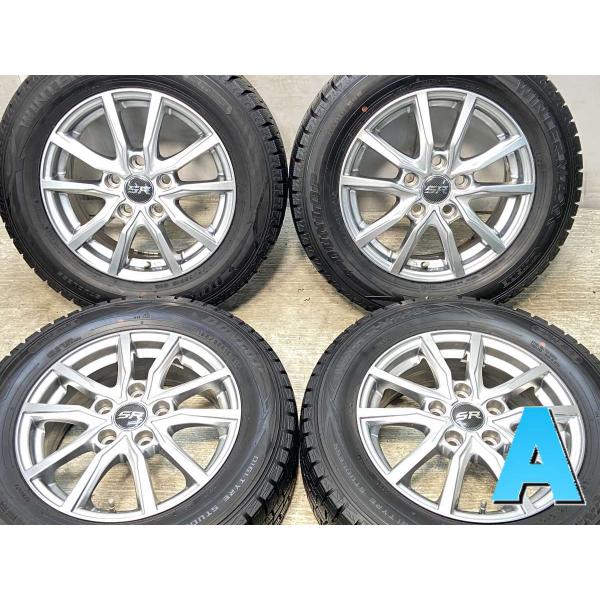 DUNLOP 中古タイヤ スタッドレスタイヤ ホイールセット 4本 DUNLOP 中古タイヤ スタッドレスタイヤ ホイールセット 4本