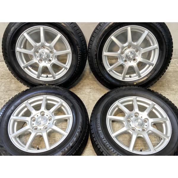 BRIDGESTONE 中古タイヤ スタッドレスタイヤ ホイールセット 4本セット  