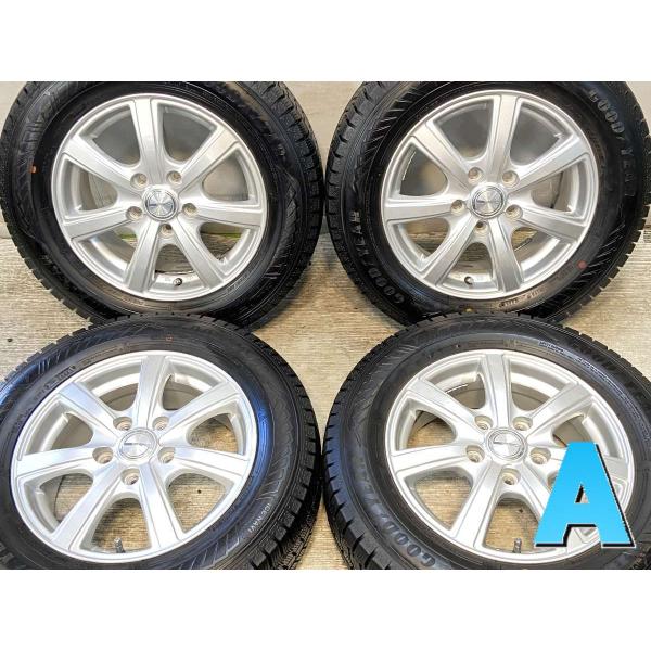 グッドイヤー中古夏用タイヤ、ホイール付4本セット、195/65R15 グッドイヤー（GOODYEAR） 中古タイヤ スタッドレスタイヤ ホイール