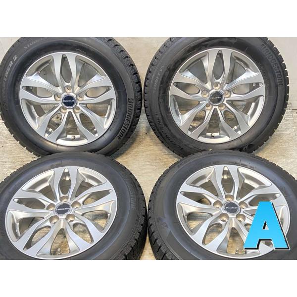 BRIDGESTONE 中古タイヤ スタッドレスタイヤ ホイールセット 4本セット