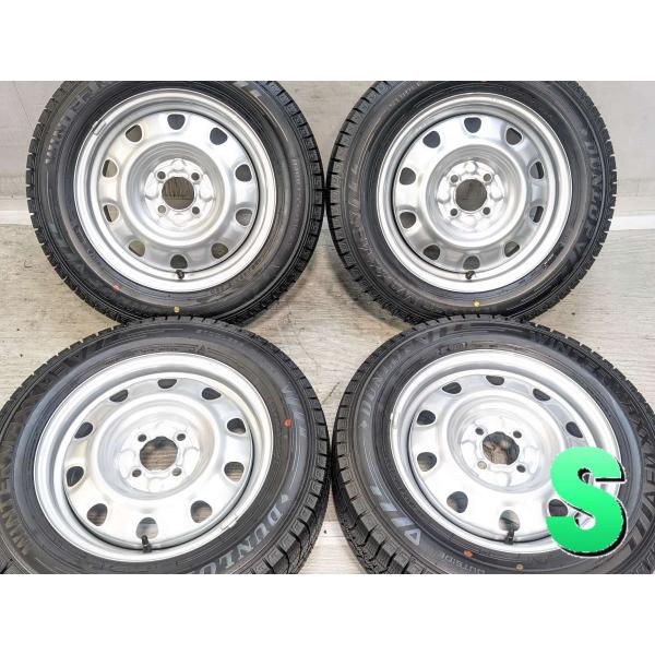 DUNLOP（ダンロップ） 中古タイヤ スタッドレスタイヤ ホイールセット