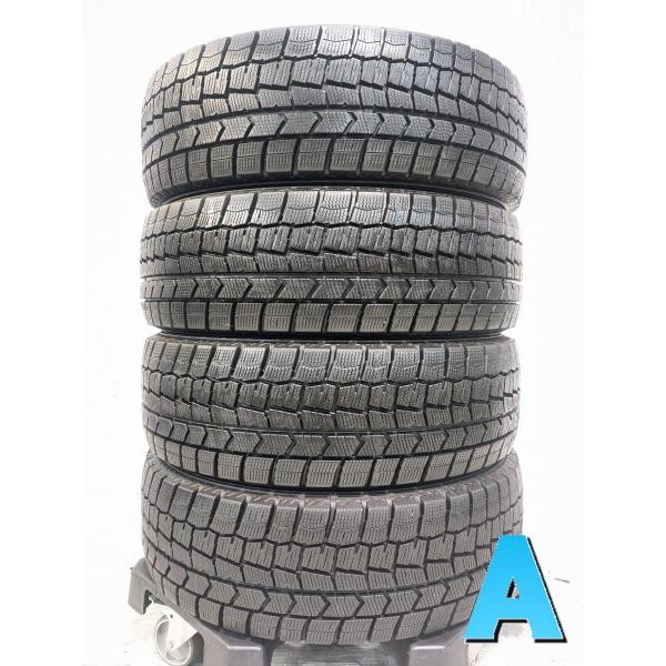 ダンロップ WM02 冬タイヤ 185/60R15 ×4本中古 DUNLOP（ダンロップ） 中古タイヤ スタッドレスタイヤ 4本セット 185