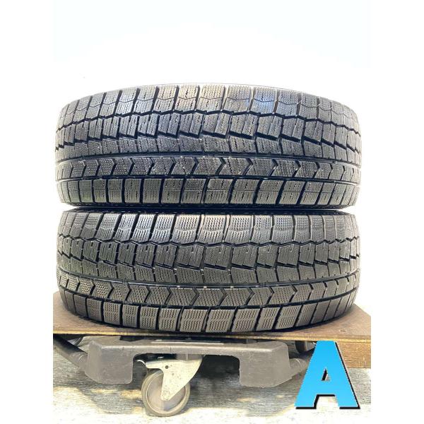 DUNLOP 中古タイヤ スタッドレスタイヤ 2本セット 205/60R16