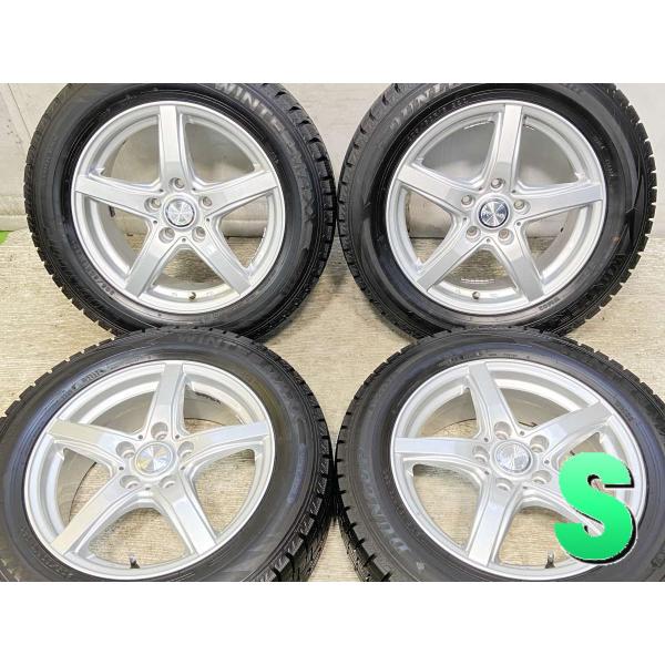 DUNLOP（ダンロップ） 中古タイヤ スタッドレスタイヤ ホイールセット