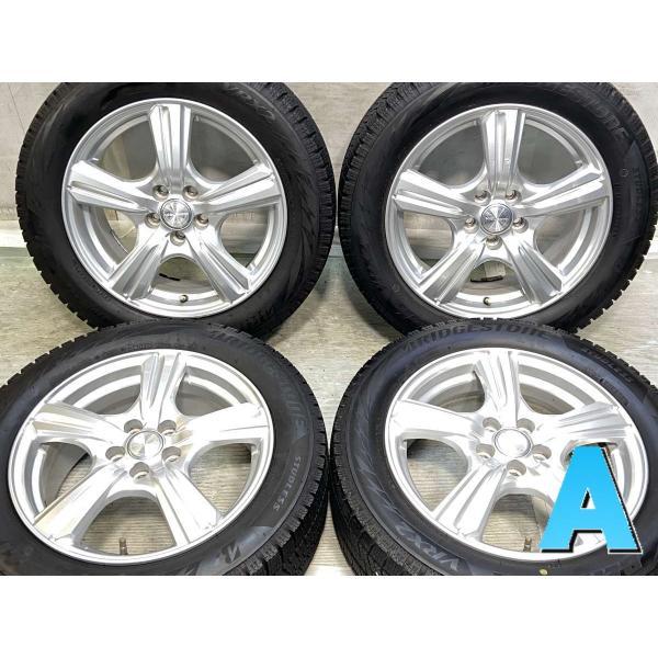 205/55R16 アルミホイール、ブリヂストンスタッドレスセット4本中古 BRIDGESTONE（ブリヂストン） 中古タイヤ スタッドレスタイヤ ホイール