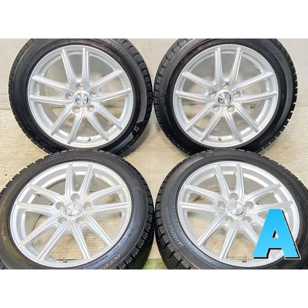 BRIDGESTONE  ICEPARTNER2スタッドレスタイヤサイズ 225/50 R17 94Q A-TECH アルミホイール付き4本セット ICEPARTNER2（アイスパートナー2）スタッドレスタイヤ タイヤ4本