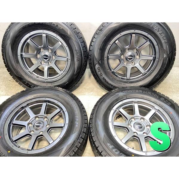 DUNLOP（ダンロップ） 中古タイヤ スタッドレスタイヤ ホイールセット