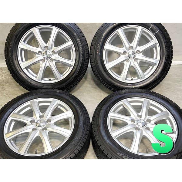 DUNLOP（ダンロップ） 中古タイヤ スタッドレスタイヤ ホイールセット