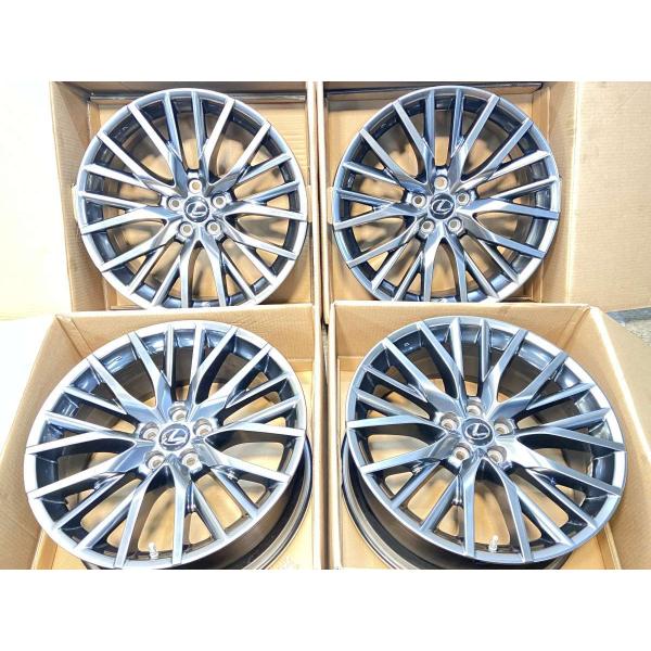 中古ホイール 4本 レクサス純正 20x8.0 30 114.3-5穴 中古アルミ