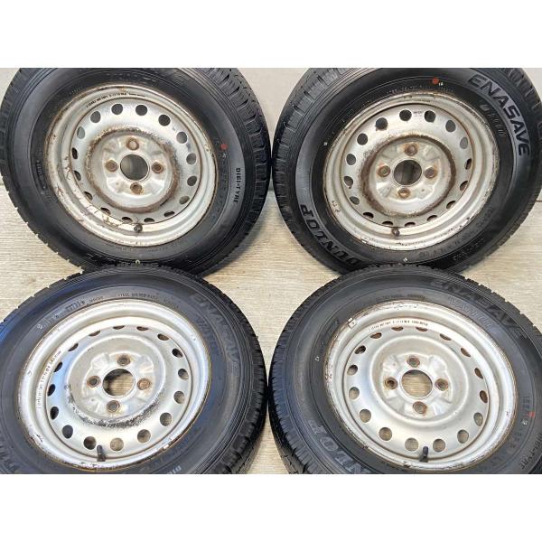 DUNLOP（ダンロップ） 中古タイヤ サマータイヤ ホイールセット 4本