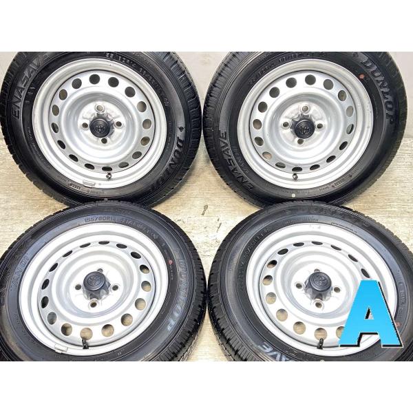 DUNLOP 155/80R14 LTサマータイヤ 4本セット　未使用品　新品 DUNLOP（ダンロップ） 中古タイヤ サマータイヤ ホイールセット 4本