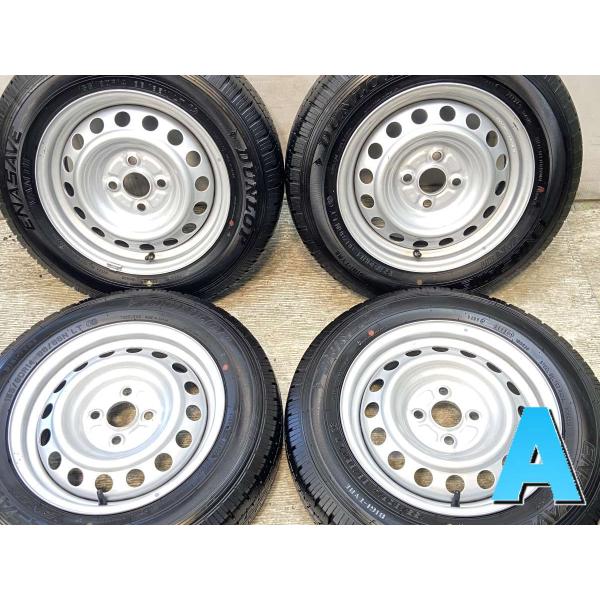 DUNLOP 155/80R14 LTサマータイヤ 4本セット　未使用品　新品 DUNLOP 中古タイヤ サマータイヤ ホイールセット 4本セット 155/80R14