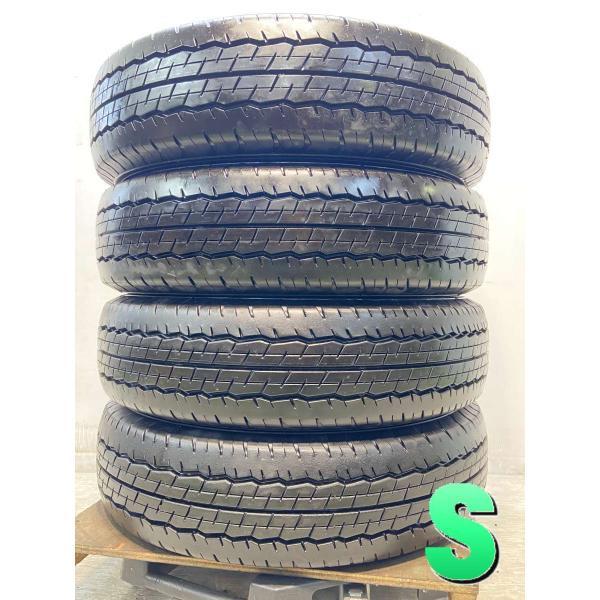 中古タイヤ サマータイヤ 4本セット 195/80R15 107/105LT ダンロップ 