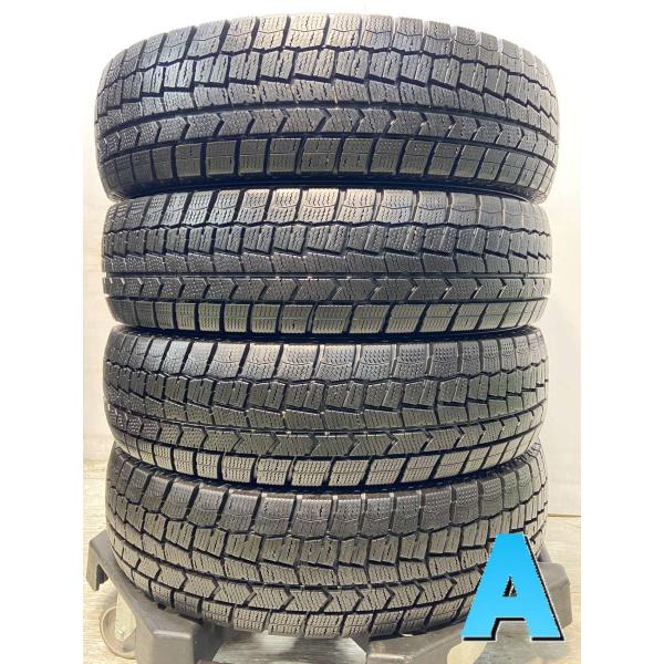 【最終値下】)165/70R14 ダンロップ　ウィンターマックス　100-4穴　中古タイヤ　スタッドレスタイヤ　ホイールセット4本　 DUNLOP（ダンロップ） 中古タイヤ スタッドレスタイヤ 4本セット 165