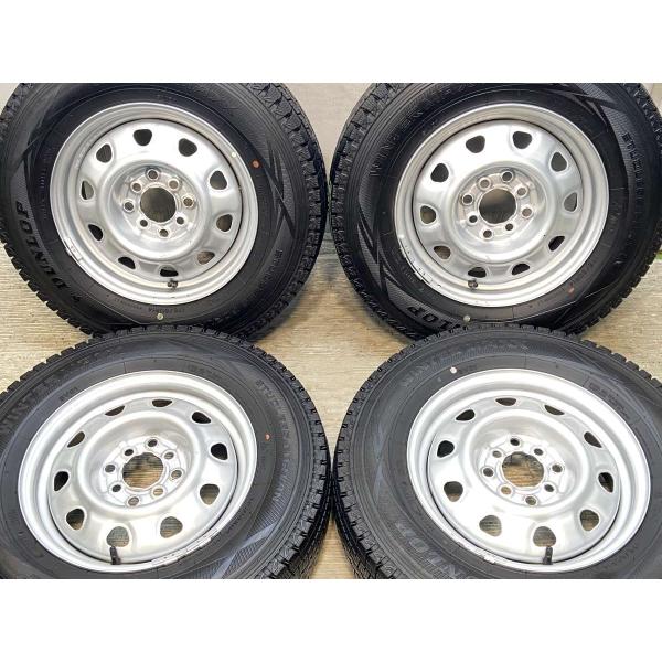 DUNLOP（ダンロップ） 中古タイヤ スタッドレスタイヤ ホイールセット