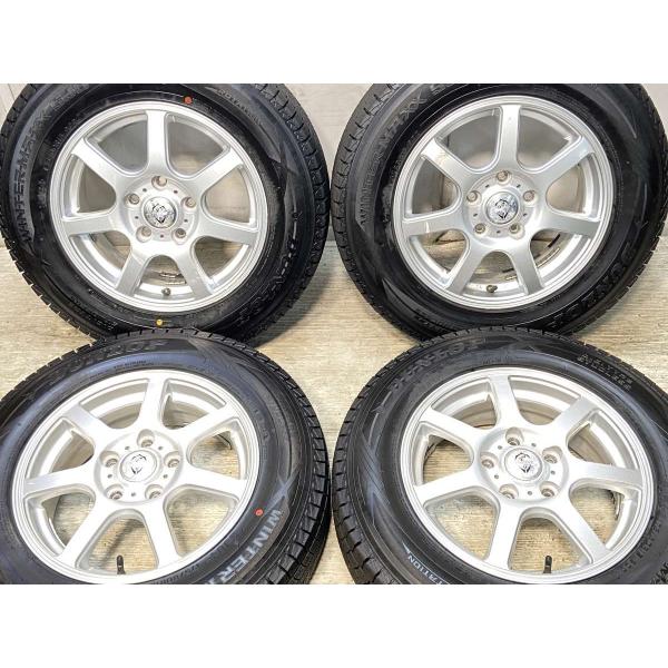 DUNLOP 中古タイヤ スタッドレスタイヤ ホイールセット 4本