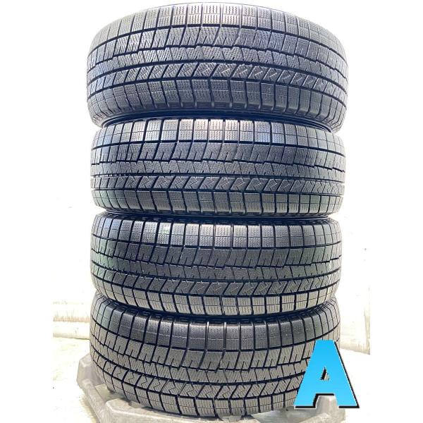 ダンロップ製スタッドレス　185/60R15 バリ山　4本組 DUNLOP（ダンロップ） 中古タイヤ スタッドレスタイヤ 4本セット 185