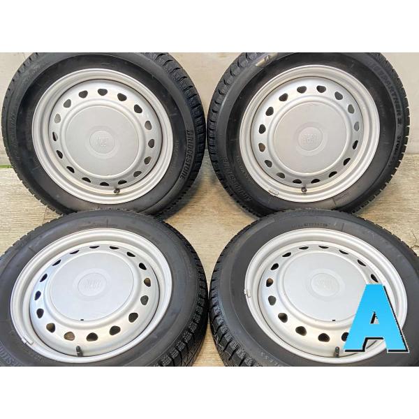 BRIDGESTONE 中古タイヤ スタッドレスタイヤ ホイールセット 4本