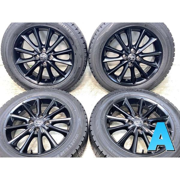 日産 純正 アルミホイール ダンロップ スタッドレスタイヤ 205/60R16 2015年製 4本セット 動作未チェック 中古品 現状品 DUNLOP（ダンロップ） 中古タイヤ サマータイヤ ホイールセット 4本