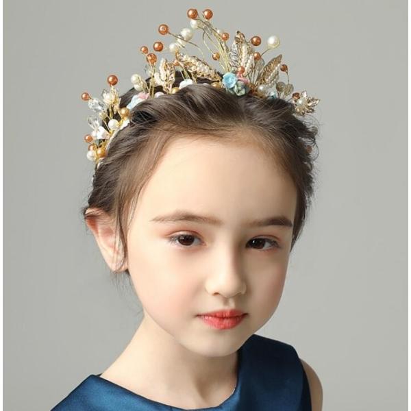 子供髪飾り ヘアアクセサリー ヘアピン カチューシャ ヘアバンド可愛い 七五三 結婚式 ピアノ発表会 二次会 ダンス演出 キッズ髪飾り