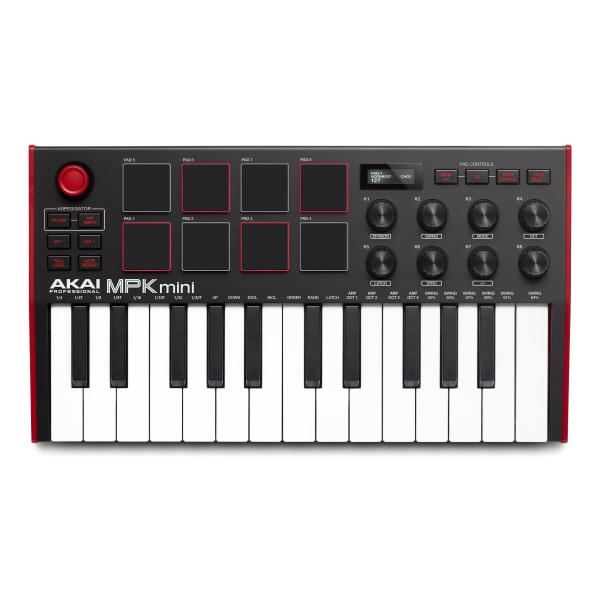 AKAI Professional MPK mini MK3 / コンパクト キーボード / パッド...