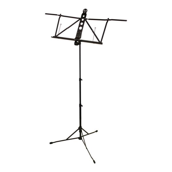 軽量・約650gのアルミニウム製譜面台。使い勝手の良好なロックシステム、落ち着いたブラック外装が特徴。専用ポーチも付属しています。Size:55 x 80 x 450 mm(収納時)/220 x 450 mm(譜面台)Height:510〜...