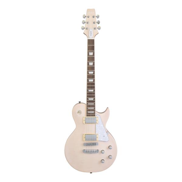 Aria ProII PE-AE200 MBWH (Marble White) エレキギター/ギグバッグ付